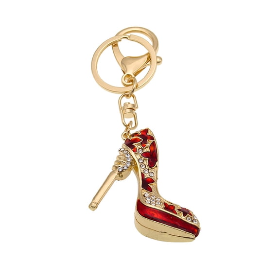 Kiplyki Crystal Keychains Rhinestone Handbag Accessory Purse Charms Car Charm