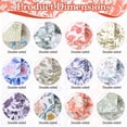 thumbnail image 3 of Evjurcn 24 Sheets Scrapbook Paper for Junk Journal Supplies, 11.8x11.8" Double Sided Aesthetic Craft Paper, 12 Designs, 3 of 7