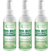 Hygea Natural Lice, Mite, and Bed Bug Travel Spray Bed Bug Treatment Travel Bug Spray, Regular, 3 fl oz, 3 Pack
