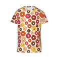 thumbnail image 6 of Honeii Donut Print Youth Short Sleeve T-Shirt,Boys Athletic Shirt,Quick Dry Short Sleeve Performance Moisture Wicking T Shirt, 6 of 6