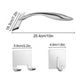 thumbnail image 2 of TIMIFIS Shower Squeegee For Glass Doors Glass Wiper Set, Stainless Steel Glass Window Wiper, Bathroom Balcony Cleaner pring/Summer, 2 of 5