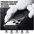 thumbnail image 5 of Magnetic for Apple iPhone 15 Case with Ring Stand, Fits MagSafe Ring, Military-Grade Drop Protection, Build in Kickstand,Slim Matte Finish Shockproof Phone Cover for iPhone 15 6.1'', 5 of 7