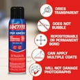 Loctite High Performance Spray Adhesive, Pack of 1, Clear 13.5 oz Can