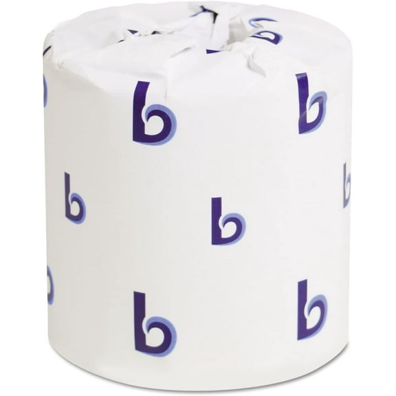 Boardwalk 6144 Two-Ply Toilet Tissue White 4 x 3 Sheet 400 Sheets/Roll 96 Rolls/Carton