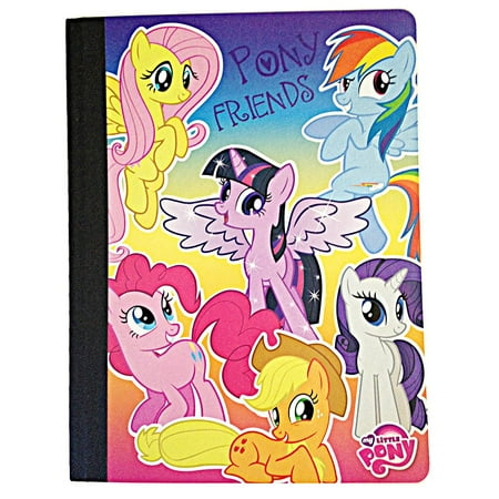 My Little Pony Pony Friends composition book 50 sheets 7.5