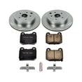 thumbnail image 3 of Power Stop Rear Stock Replacement Brake Pad and Rotor Kit KOE5305, 3 of 8