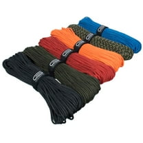 Golberg Premium Polyester Accessory Cord - USA Made Smooth Braid Minimal Stretch Rope - Sizes of 3mm, 4mm, 5mm, or 6mm - Lengths of 25, 50, 100, 250, and 1000 Feet - Compact and weight Cord