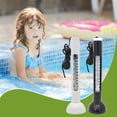 thumbnail image 1 of Water Pyrometer, Pool Temperature Monitor, Easy Read Display, Stainless Steel Construction, for Outdoor Indoor Pools, Spa Hot Tubs, Digital Accuracy, Weatherproof Design,YISHFHP,Black, 1 of 7