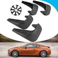 thumbnail image 2 of 4PCS Universal Car  Guards Mudguards, Wear , Splash Panel Guards for Excellent Lower Body, 2 of 8