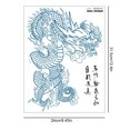 thumbnail image 2 of 2 uds pegatinas tatuaje gran tamaño serie dragón hombro fresco para hombres y mujeres pegatinas tatuaje corporal 320*240MM (PC-017-018) I, 2 of 9