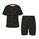 thumbnail image 1 of Balery Doodle Dinosaur Conjunto de Pijama Infantil de Manga Corta con Estampado – Ropa de Dormir de Algodón Suave-4X-Large, 1 of 6
