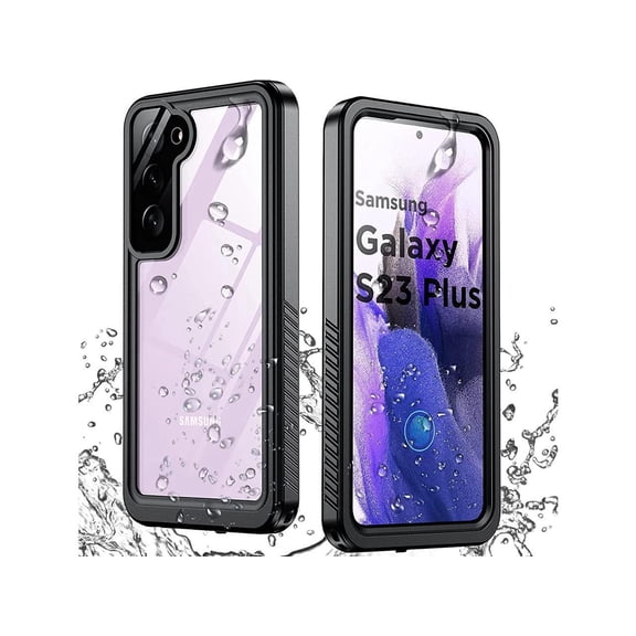 Samsung Galaxy S23 Plus Case Waterproof with Built-in Screen Protector, Full Sealed Under-Water Shockproof Waterproof Protective Cover for Galaxy S23  5G