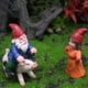 thumbnail image 3 of Gnomos Creativos Montando Cerdo Estatuas De Enanos De Jardín Decoración Al Aire Libre Gnomo Figuritas De Resina Adornos Decoraciones De Micropaisaje Yuarrent HA037561-00, 3 of 6