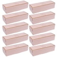 thumbnail image 1 of 20pcs Rectangular Biscuit Boxes Paper Cookie Container Baking Packaging Box Party Supplies (Pink with Golden Edge), 1 of 7
