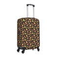 thumbnail image 3 of Qekee Fast Food Elastic Luggage Cover, Double-sided Print, Invisible Zipper, for Travel, Business, Daily - X-Large, 3 of 9