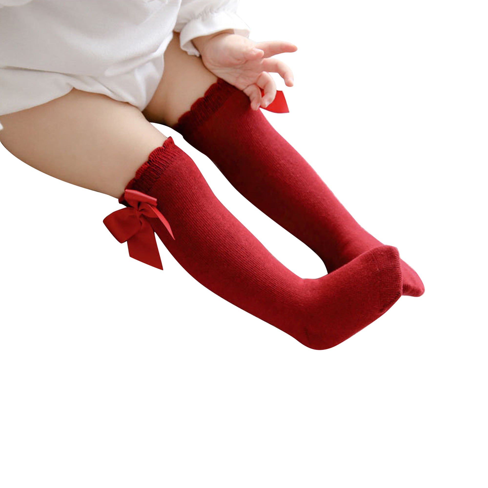 Daisy Flowers Womens Knee High Socks Winter Warm Boot Socks Tube Stockings 