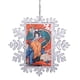 thumbnail image 3 of Colgante en blanco con sublimación por transferencia térmica con cuerda para manualidades navideñas, adornos colgantes para árboles de Navidad, 1, 3 of 5