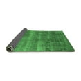 thumbnail image 2 of Ahgly Company Indoor Square Oriental Emerald Green Industrial Area Rugs, 7' Square, 2 of 4