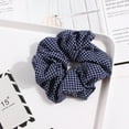 thumbnail image 3 of 6PCS Cheveux Scrunchies Mode à Carreaux à Rayures Pied-de-Poule Point Scrunchie, 3 of 10
