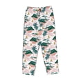 thumbnail image 4 of Naloa Hawaii Palms Print Women’s Ultra-Soft Comfy Pajama Lounge Pants with Pockets & Drawstring, 4 of 8