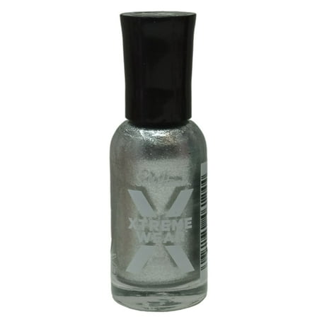 Sally Hansen Hard As Nails Xtreme Wear Nail Color, Silver Storm, 0.4 oz