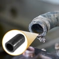 thumbnail image 3 of Tap?n de extremo de manguera de vac?o de entrada de tapa de refrigerante de silicona Universal de 25mm 0.98 "ID-coche para puerto de agua de vac?o de derivaci?n del calentador de refrigerante-negro de silicona Unique Bargains Tapa de manguera de silicona, 3 of 6