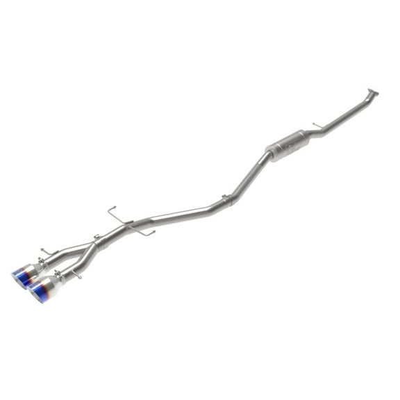aFe POWER Takeda Exhaust System, 49-36620-L, for Honda Fits select: 2017-2020 HONDA CIVIC SI