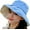 Blue, variant on CoCopeaunts Women's Beach Fisherman Hat Cute Summer UV Protection Foldable Hats Breathable Stylish Vacation Outdoor Commute