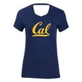thumbnail image 2 of Women's Navy Cal Bears Bella Crossover Back V-Neck T-Shirt, 2 of 3