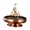 Rouge, variante sur Abbracc Support Portable Stand Ornements de Bureau Patio Chambre Or