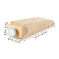 thumbnail image 2 of IDEANATEGRATE 1Pcs Composite Material Sanding Pad Holder for Hobbyists Wooden Sanding Block Clip, 2 of 8