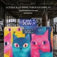 thumbnail image 3 of High Precision Body Weight Scale Smart Bathroom Scales with Large LCD Display(400lbs),Decorative for Bedroom-Cute Cartoon Cat Faces Of Various Colors And Arranged In Rows, 3 of 4