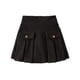 thumbnail image 4 of Odeerbi Niñas Falda Plisada Corduro Cintura Alta A-Línea Falda de Uniforme Escolar Con Pantalones Cortos Incorporados Con Bolsillo, 4 of 9