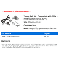 thumbnail image 2 of Timing Belt Kit - Compatible with 2004 - 2008 Toyota Solara 3.3L V6 2005 2006 2007, 2 of 2