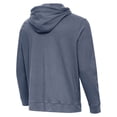 thumbnail image 3 of Men's Antigua Heather Navy Michigan Wolverines Cloud Pullover Hoodie, 3 of 3