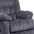 thumbnail image 2 of Flash Furniture Contemporary Columbia Blue Microfiber Rocker Recliner, Multiple Colors, 2 of 2
