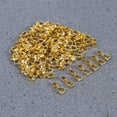 thumbnail image 3 of HONITANO 100Pcs Brass Pinch Clip Bail Bead Pendant Connectors for Jewelry Making Diy Projects Artisans, 3 of 8