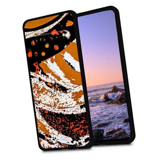 Compatible with Samsung Galaxy S10 Phone Case, Abstraction-5 Case Men Women, Flexible Silicone Shockproof Case for Samsung Galaxy S10
