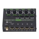 thumbnail image 5 of Mezclador de Sonido, Mezclador de Línea Estéreo Múltiple Dispositivo Compatible Súper Bajo Ruido Con Luz Rgb para El Hogar, 5 of 7
