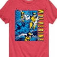 thumbnail image 3 of Marvel Wolverine - Comic Book Panels - Toddler and Youth Short Sleeve Graphic T-Shirt, 3 of 5