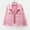 Pink, variant on Olyvenn Trendy Womens Cardigan Lapel Collar Womens Suit Buttons Denim Jackets with Bust Pockets Casual Set Long Sleeve Jackets Elegant Solid Slim Fit Business Fashion Pink 4