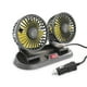 thumbnail image 2 of Scienceny Ventilador para salpicadero de coche, 2 velocidades, doble cabezal, dispositivo de refrigeración de aire Interior para coche, autoadhesivo de Automoción decorativa y accesorios 12V Scienceny VI015509-02, 2 of 6