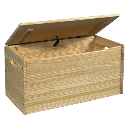 Little Colorado Solid Wood Toy Storage Chest - Walmart.com