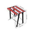 thumbnail image 2 of UPGRATOR Outdoor Garden Folding Stool For Camping Lightweight Compact Design 1Pcs, 2 of 6