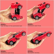 Toy Cars for 2-7 Year Old Boys, Transforming Toys Cars for 3 Year Old Boys and Toddlers, Robot Cars Toys for 4 Year Old