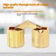 thumbnail image 4 of Hinge, 10mm Brass Invisible Hinge Pure Copper Hidden Concealed Hinge For DIY Jewelry Box,Gift Box, Worktops(8Pcs), 4 of 5