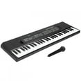 thumbnail image 2 of Teclado eléctrico Ecomeon Piano portátil 54 Teclas órgano electrónico blanco y negro, 2 of 6
