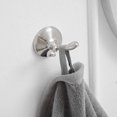 thumbnail image 5 of 5-Piece Bath Hardware with Towel Bar Towel Hook Toilet Paper Holder and Towel Ring Set in Brushed Nickel, 5 of 15