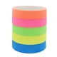 thumbnail image 1 of 5 Rolls of Fluorescent UV Cotton Tape Self-Adhesive Glow In The Dark Luminous Tape(Yellow Green Blue Orange Pink), 1 of 3
