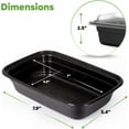 thumbnail image 3 of GUSTO 24 Oz, Bento Box Meal Prep Containers with Lid 1 Compartment, 50-Pack, 3 of 8